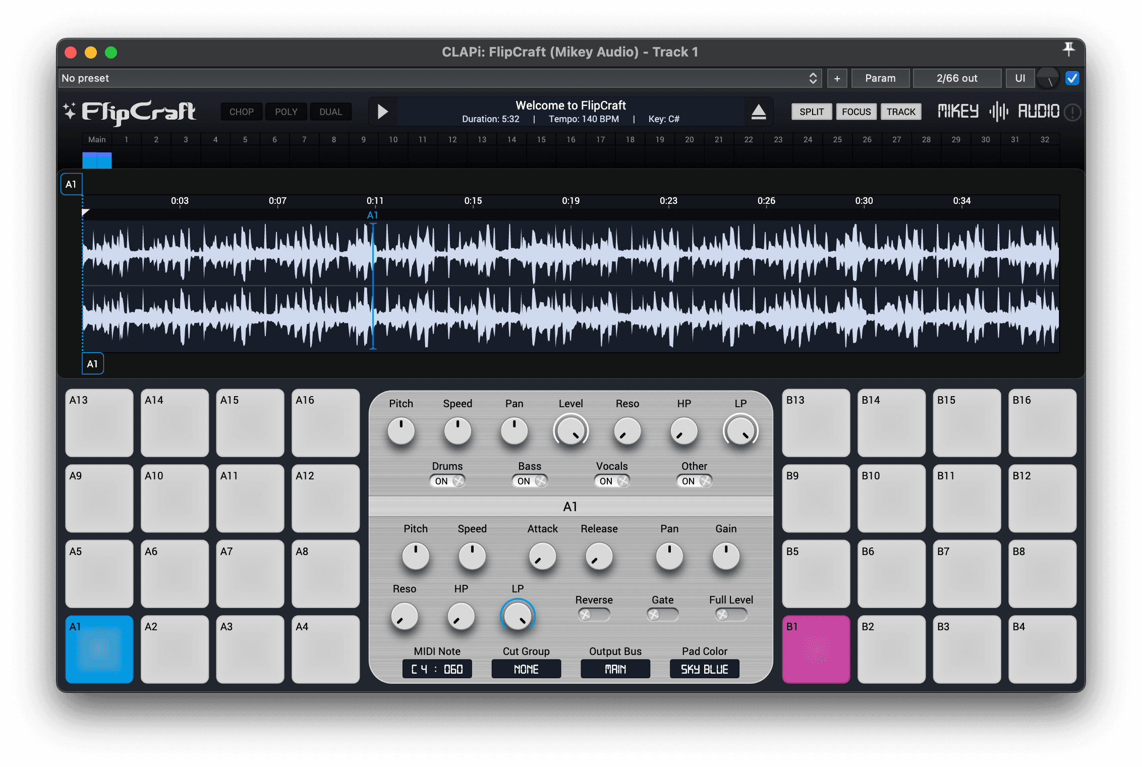 FlipCraft Interface