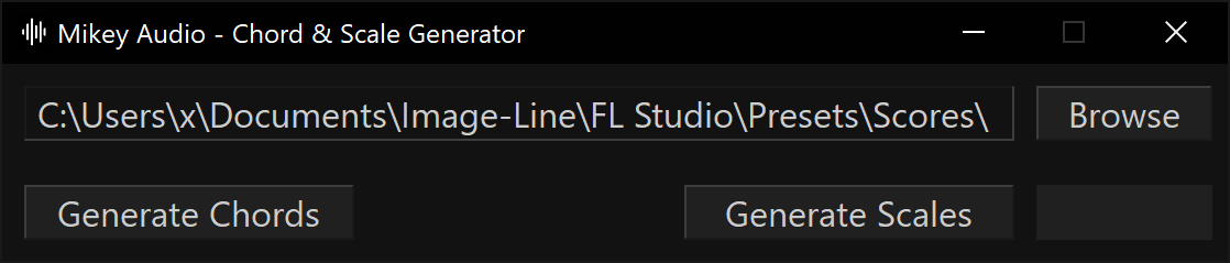 Generator App Windows